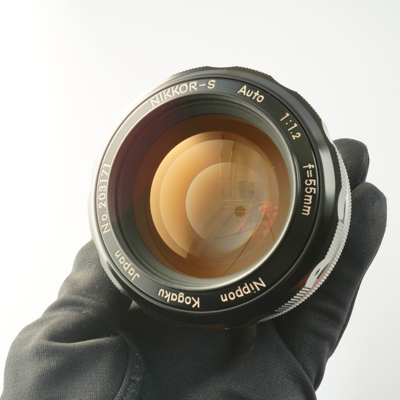 【Serviced】 Nikon 非Ai Nikkor-S Auto 55mm F/1.2 単焦点レンズ