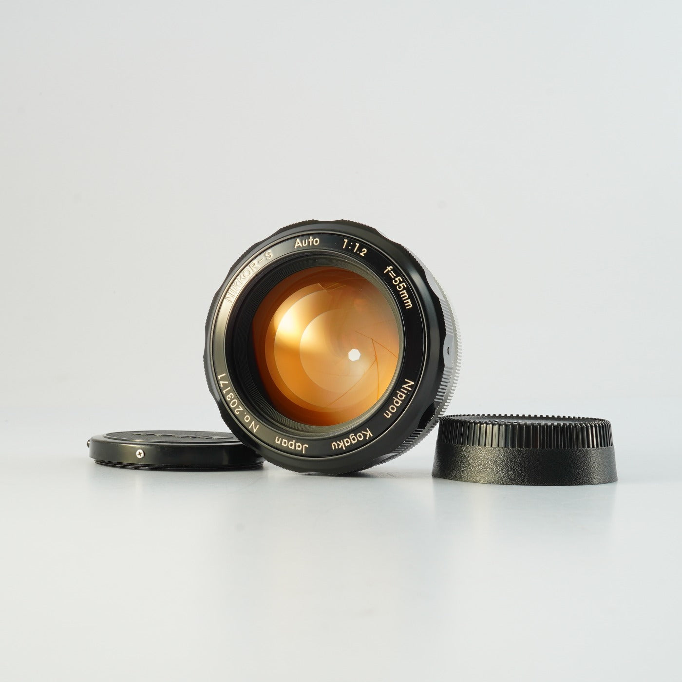 【Serviced】 Nikon 非Ai Nikkor-S Auto 55mm F/1.2 単焦点レンズ