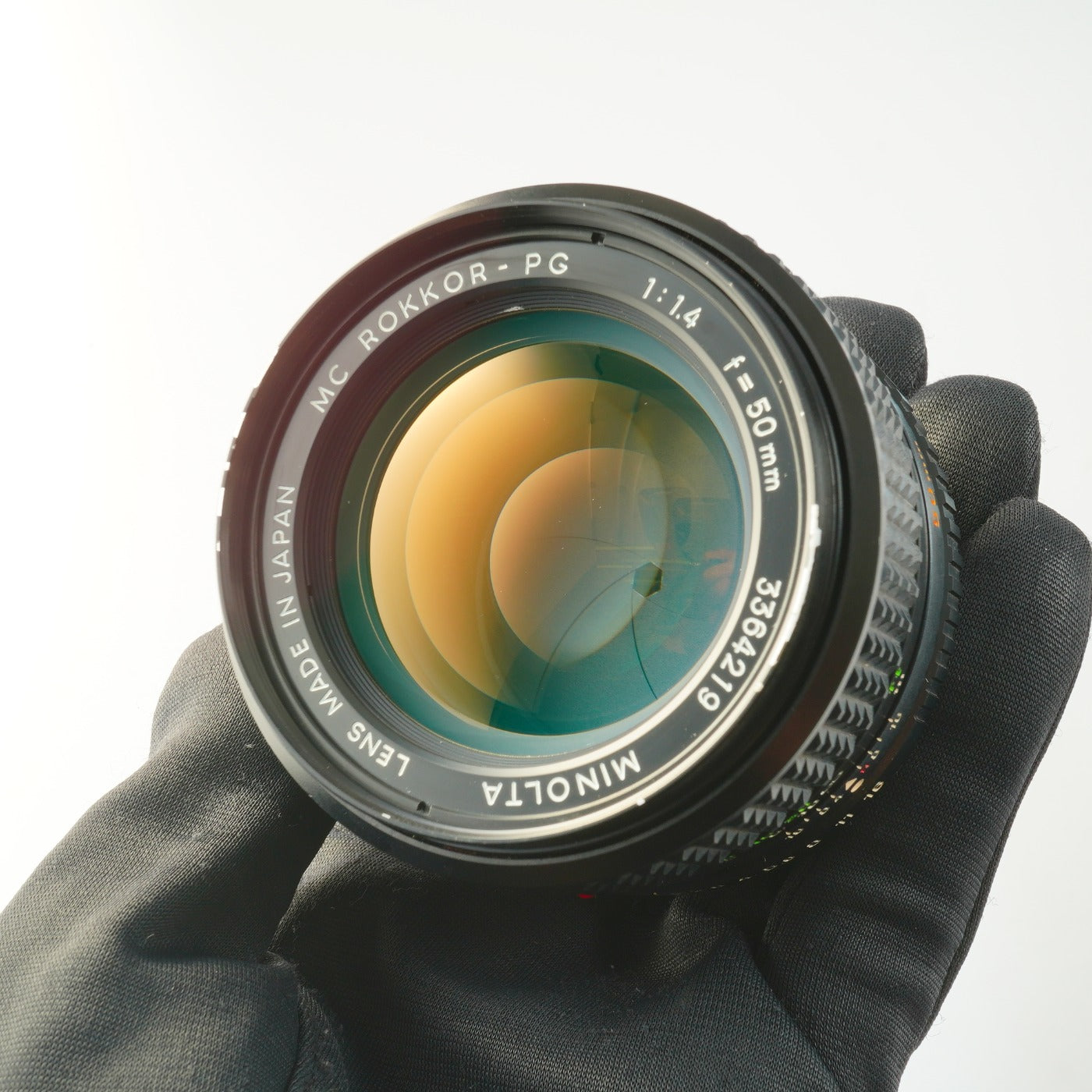 【Serviced】 MINOLTA MC ROKKOR PG 50mm F/1.4 単焦点レンズ