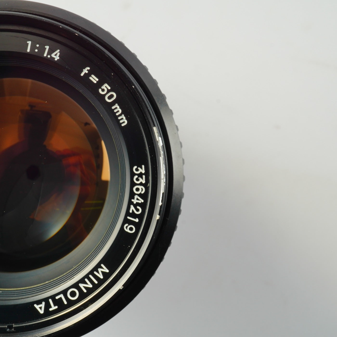 【Serviced】 MINOLTA MC ROKKOR PG 50mm F/1.4 単焦点レンズ