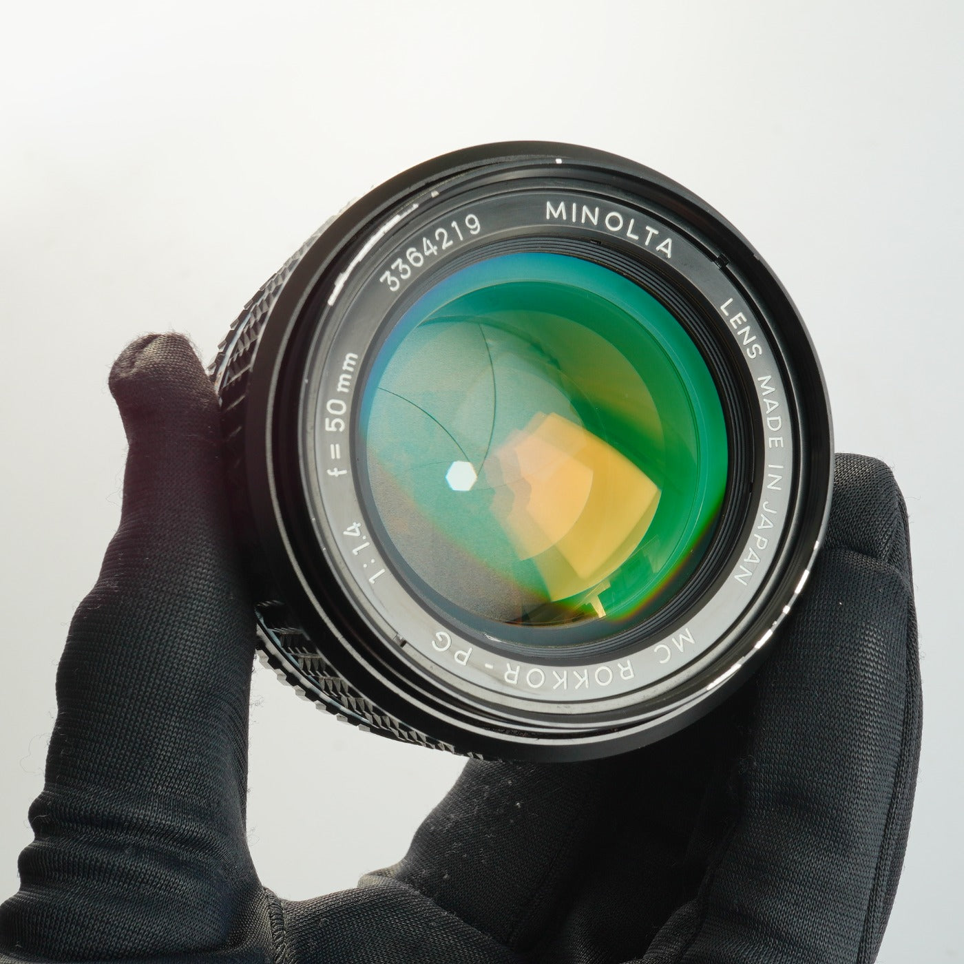 【Serviced】 MINOLTA MC ROKKOR PG 50mm F/1.4 単焦点レンズ