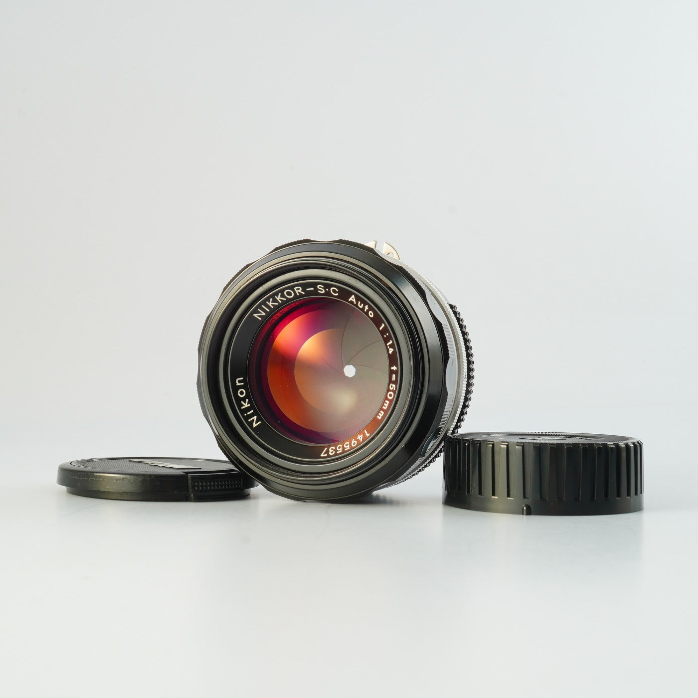 【Serviced】 Nikon Ai改 NIKKOR-S.C Auto 50mm F/1.4 単焦点レンズ