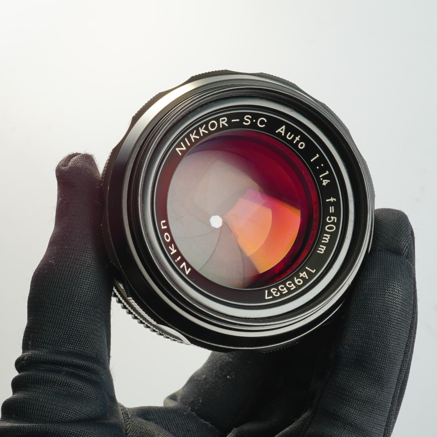 【Serviced】 Nikon Ai改 NIKKOR-S.C Auto 50mm F/1.4 単焦点レンズ