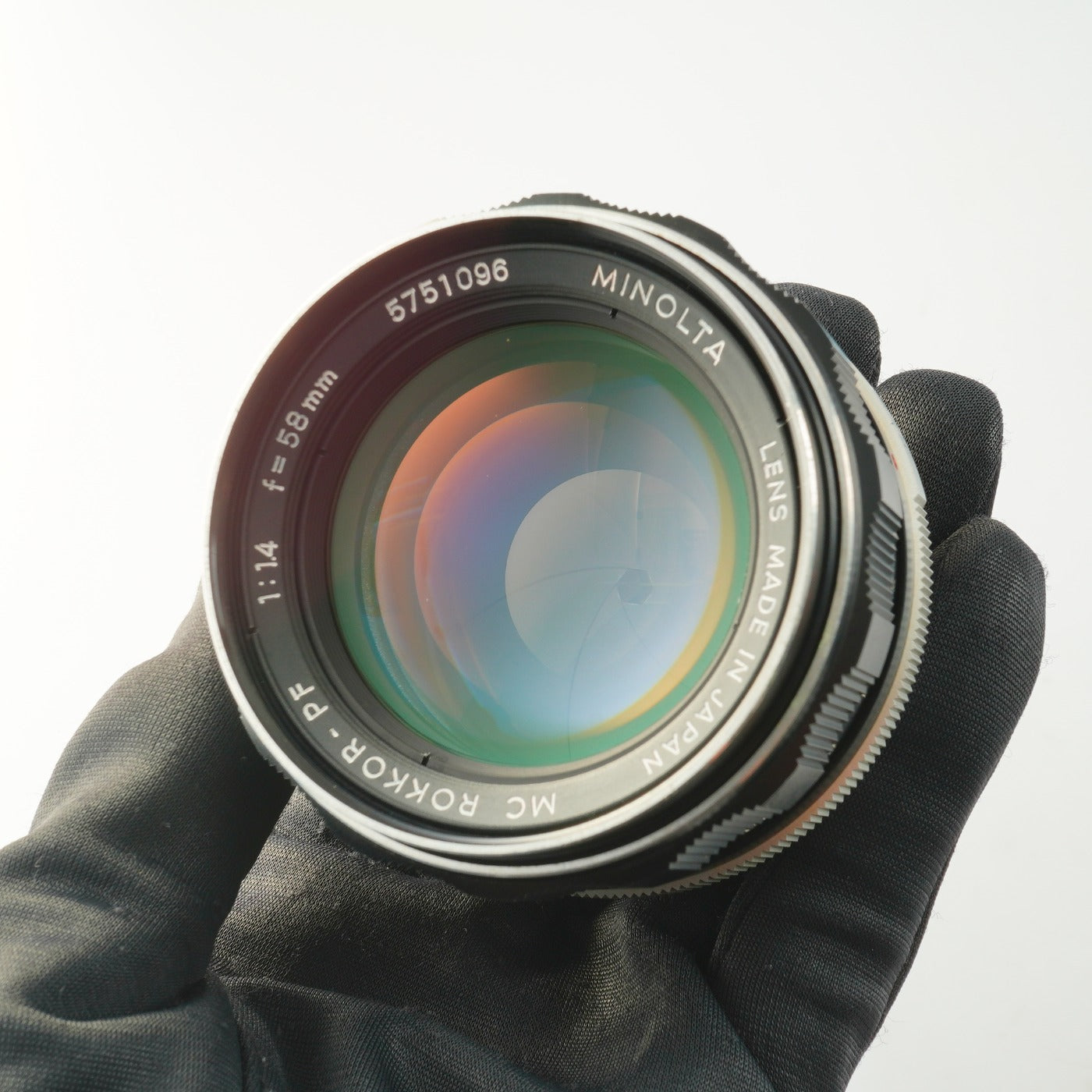 【Serviced】 MINOLTA MC ROKKOR-PF 58mm F/1.4 単焦点レンズ