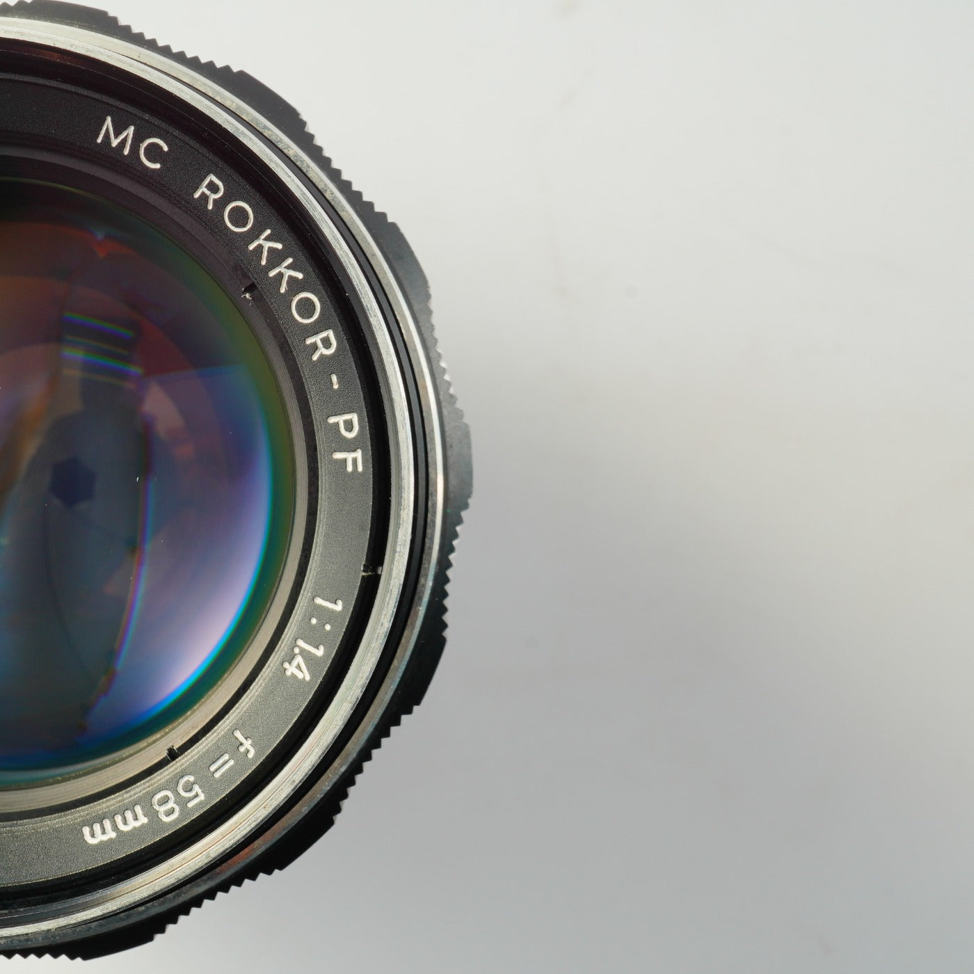【Serviced】 MINOLTA MC ROKKOR-PF 58mm F/1.4 単焦点レンズ
