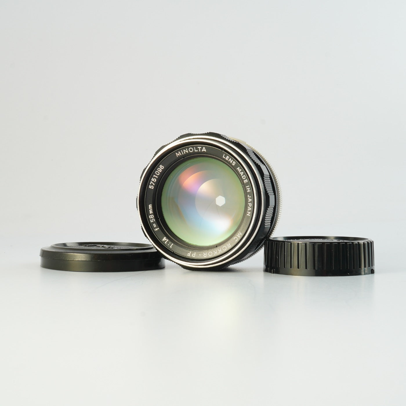【Serviced】 MINOLTA MC ROKKOR-PF 58mm F/1.4 単焦点レンズ