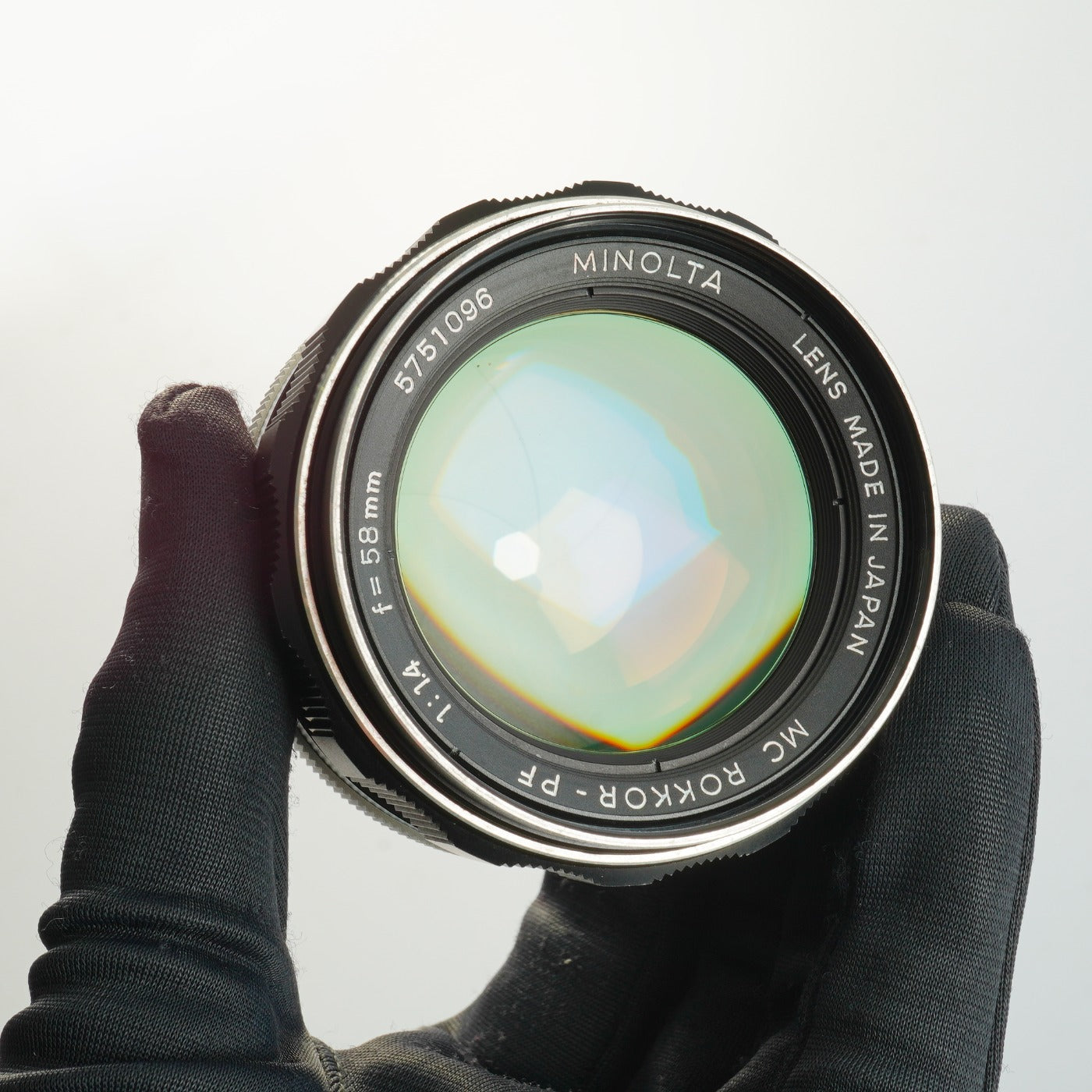 【Serviced】 MINOLTA MC ROKKOR-PF 58mm F/1.4 単焦点レンズ