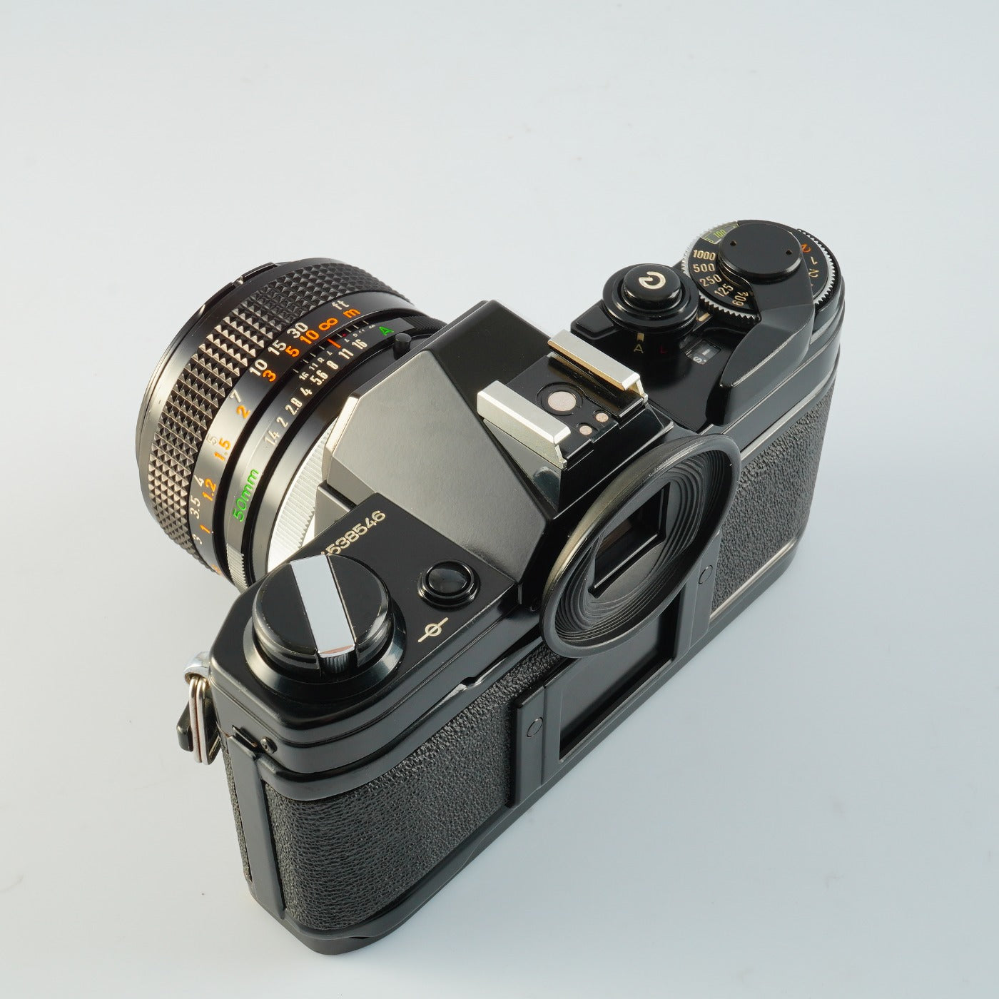 Canon AE-1 Black + FD 50mm F/1.4 S.S.C. MF フィルム一眼レフカメラ