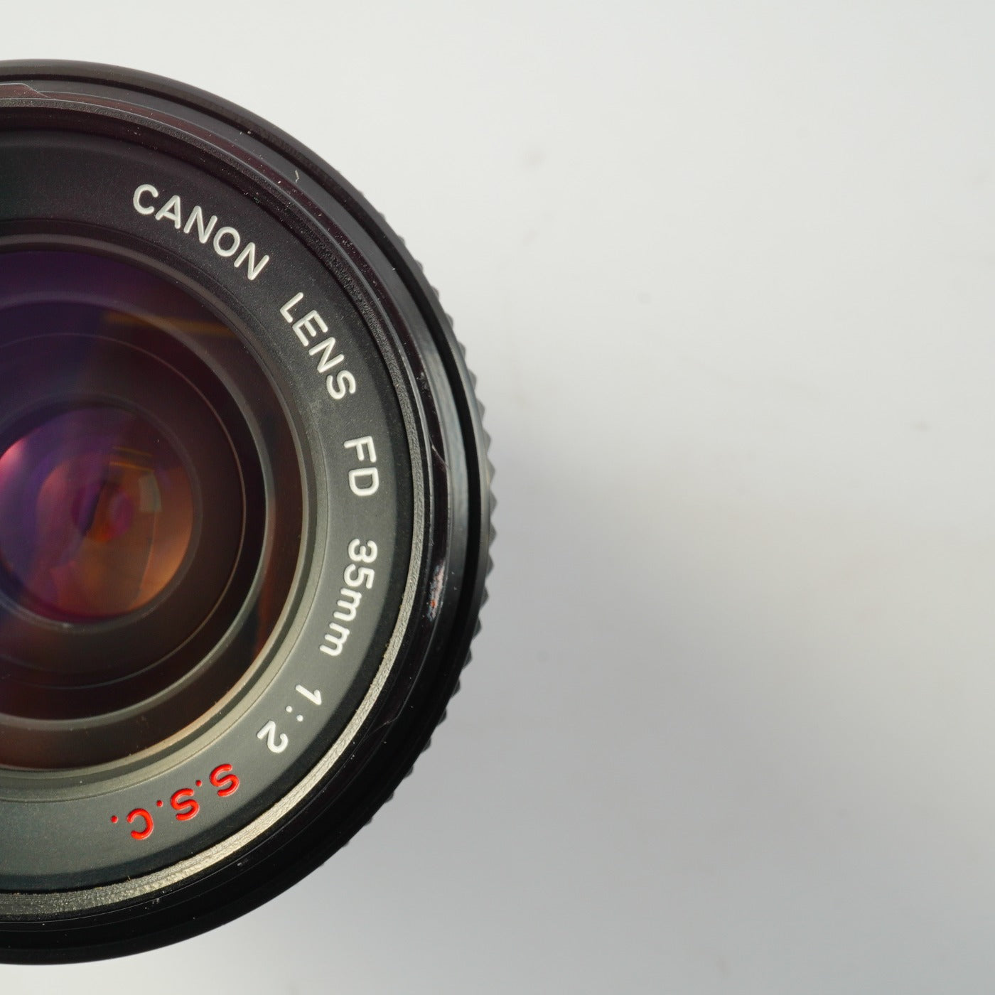 【Serviced】 Canon FD 35mm F/2 s.s.c. Concave "O" 単焦点レンズ