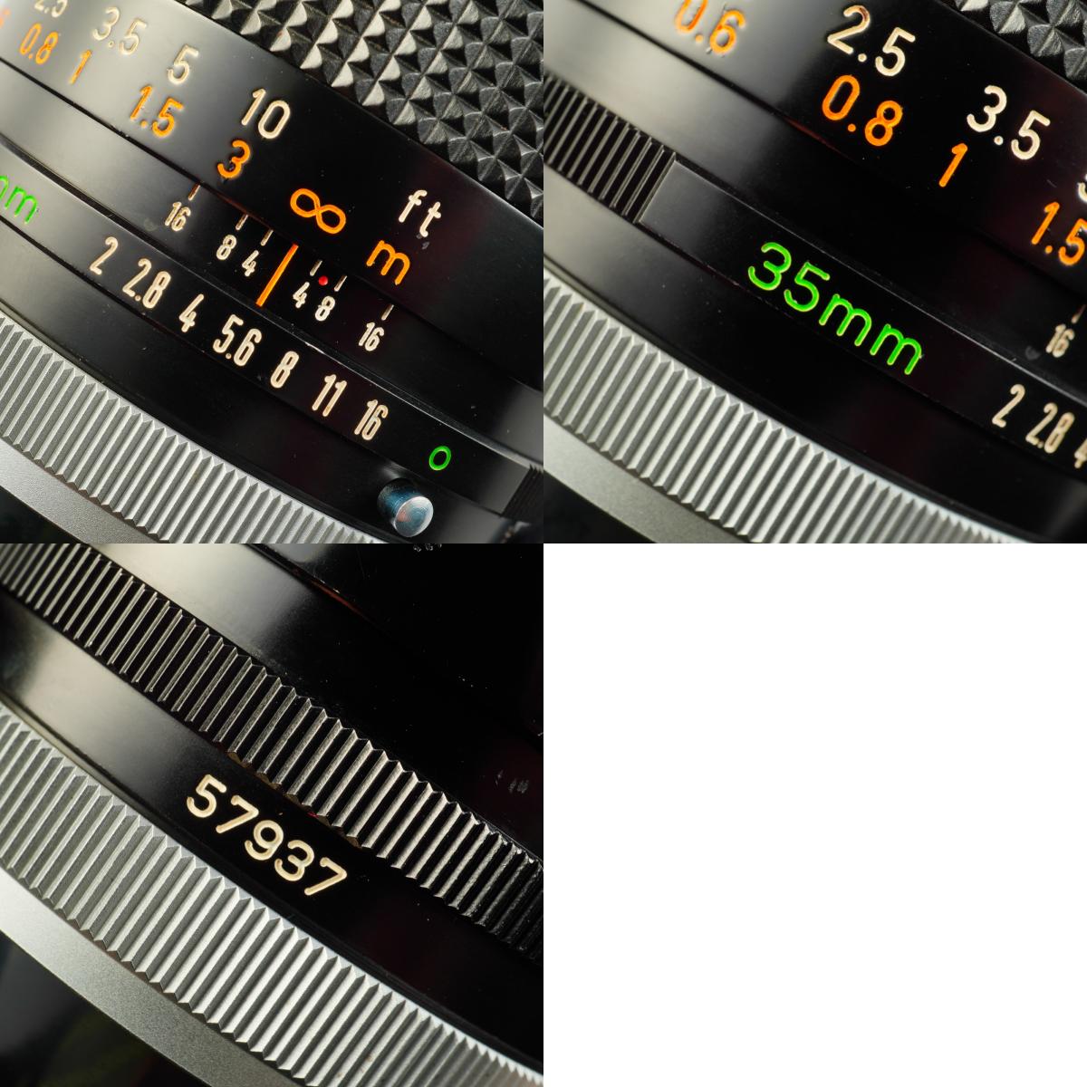 【Serviced】 Canon FD 35mm F/2 s.s.c. Concave "O" 単焦点レンズ