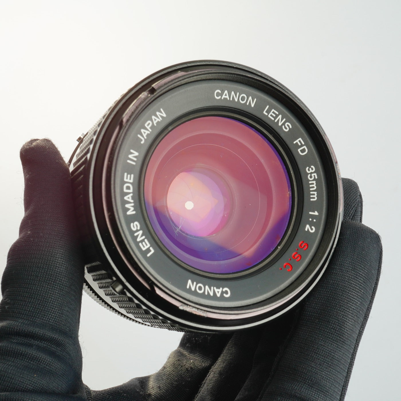 【Serviced】 Canon FD 35mm F/2 s.s.c. Concave "O" 単焦点レンズ