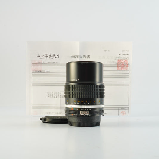 【Serviced】 Nikon Ai-S NIKKOR 135mm F/2.8 単焦点レンズ