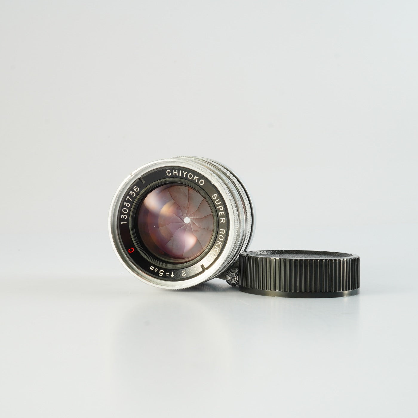 【Serviced】 MINOLTA Chiyoko Super Rokkor 5cm 50mm F/2 C For L39 LTM 単焦点レンズ