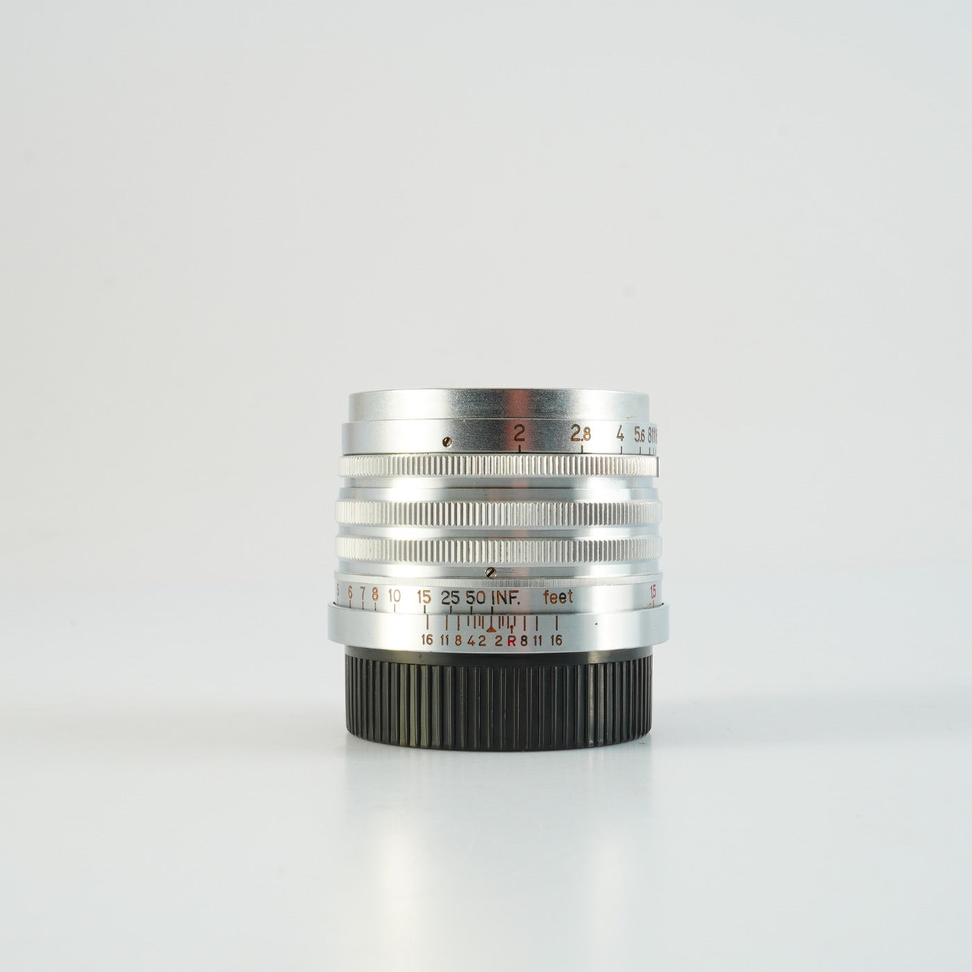 【Serviced】 Nikon Nikkor-H.C 5cm 50mm F/2 For Leica LTM L39 単焦点レンズ