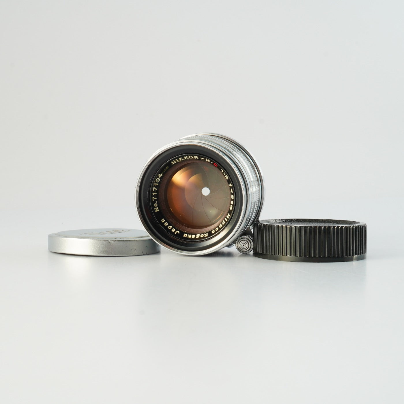 【Serviced】 Nikon Nikkor-H.C 5cm 50mm F/2 For Leica LTM L39 単焦点レンズ