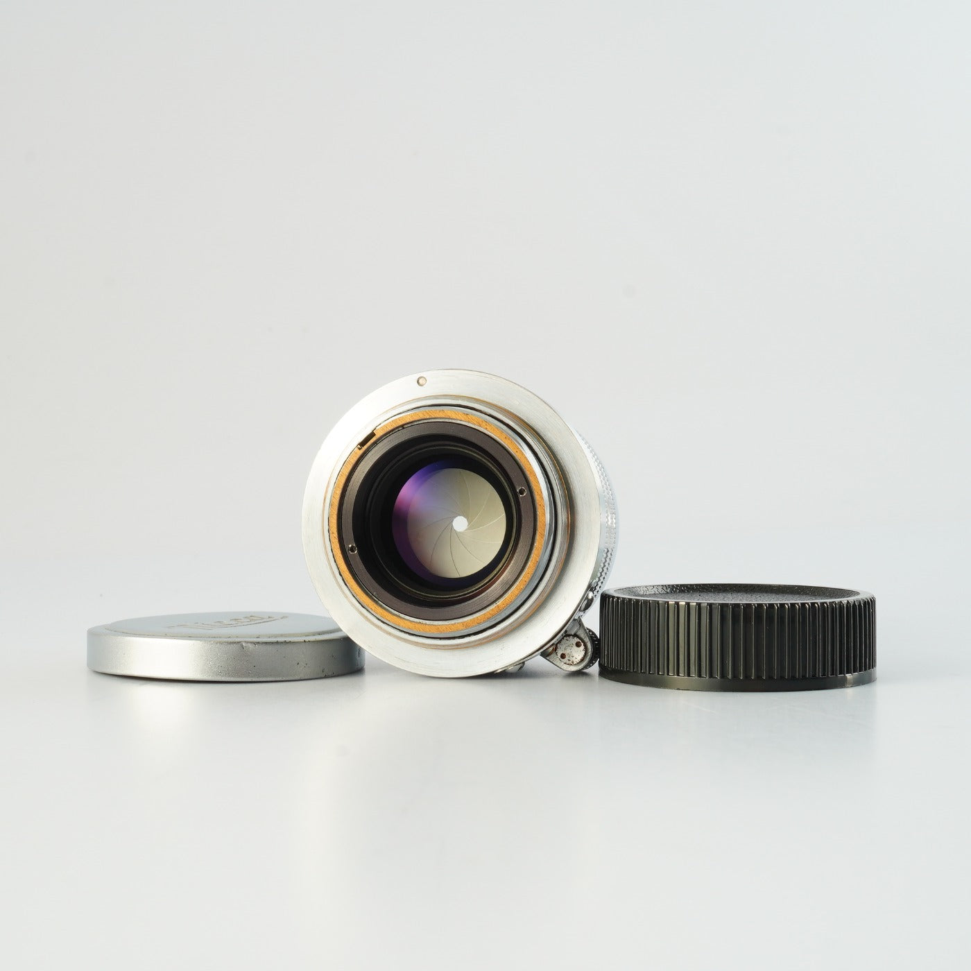 【Serviced】 Nikon Nikkor-H.C 5cm 50mm F/2 For Leica LTM L39 単焦点レンズ