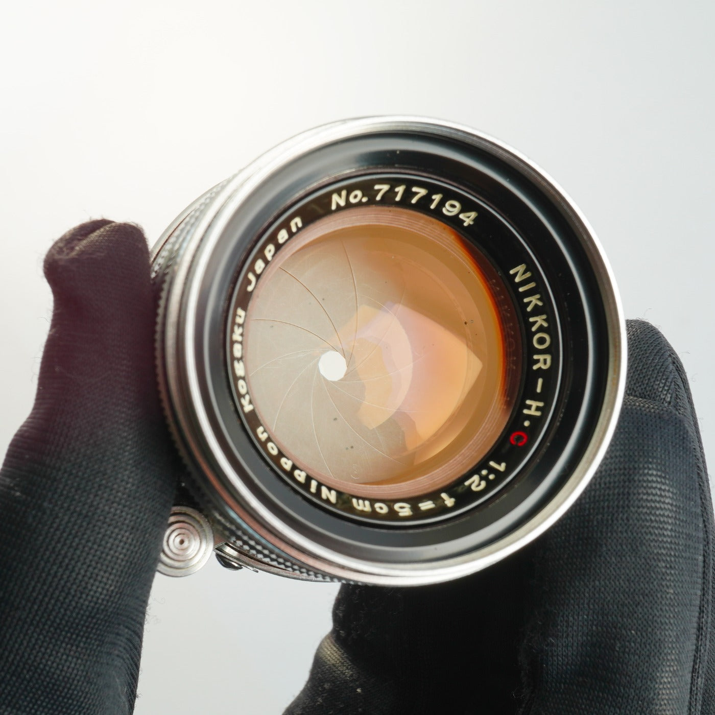 【Serviced】 Nikon Nikkor-H.C 5cm 50mm F/2 For Leica LTM L39 単焦点レンズ