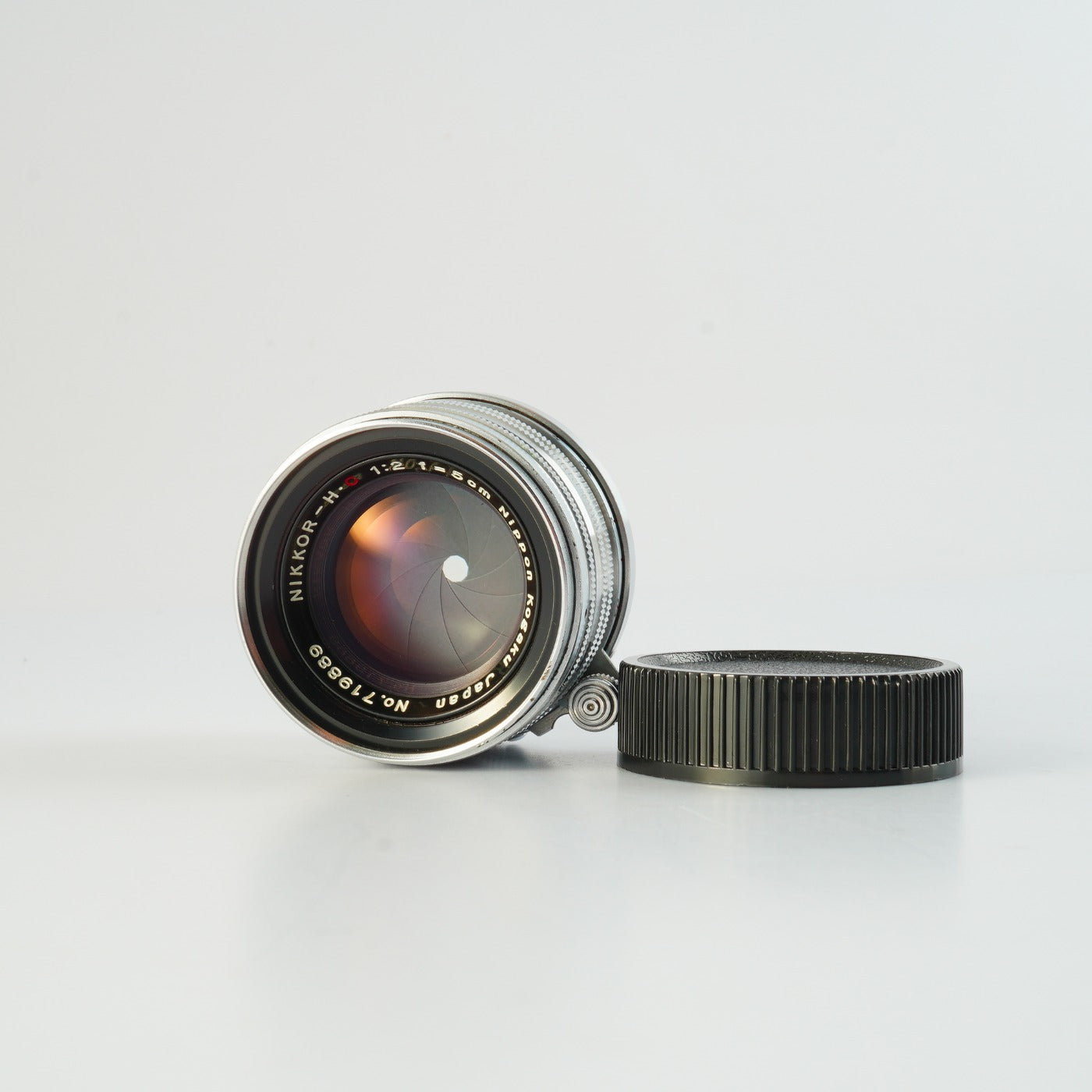 【Serviced】 Nikon Nikkor-H.C 5cm 50mm F/2 For Leica LTM L39 単焦点レンズ