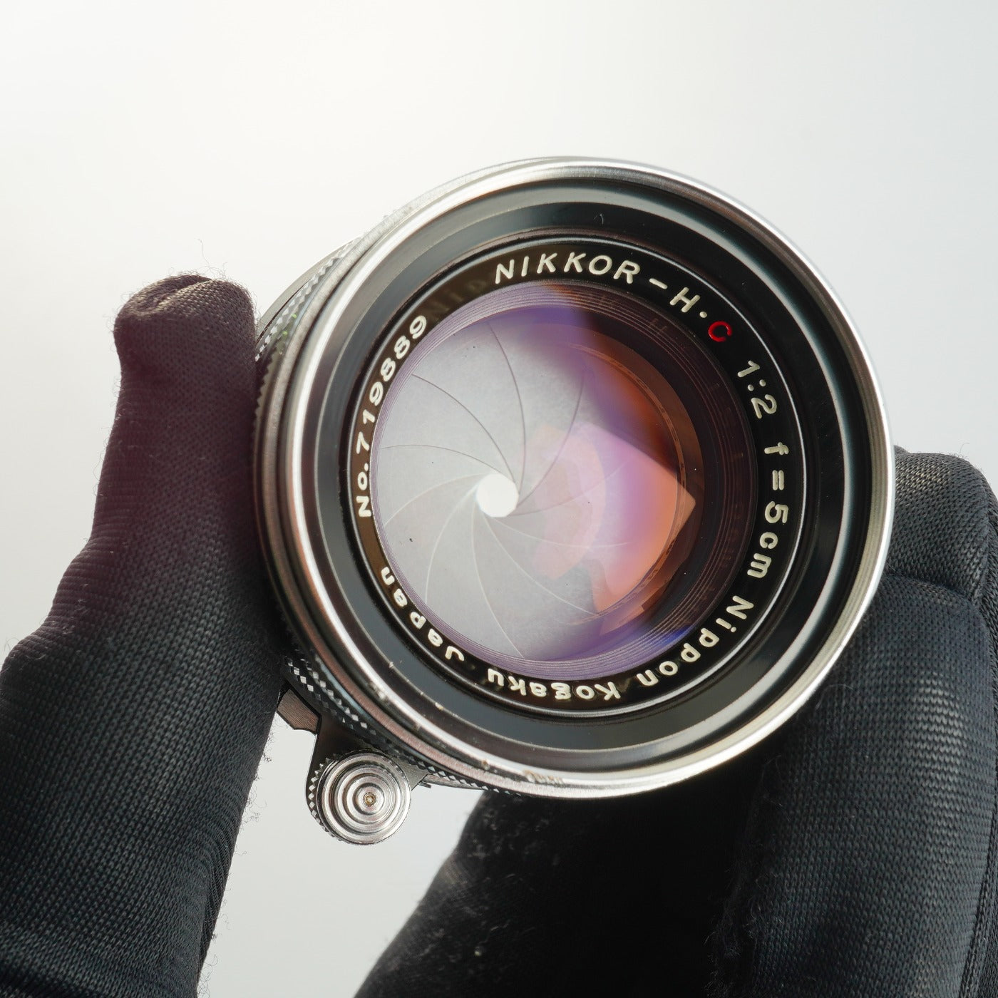 【Serviced】 Nikon Nikkor-H.C 5cm 50mm F/2 For Leica LTM L39 単焦点レンズ