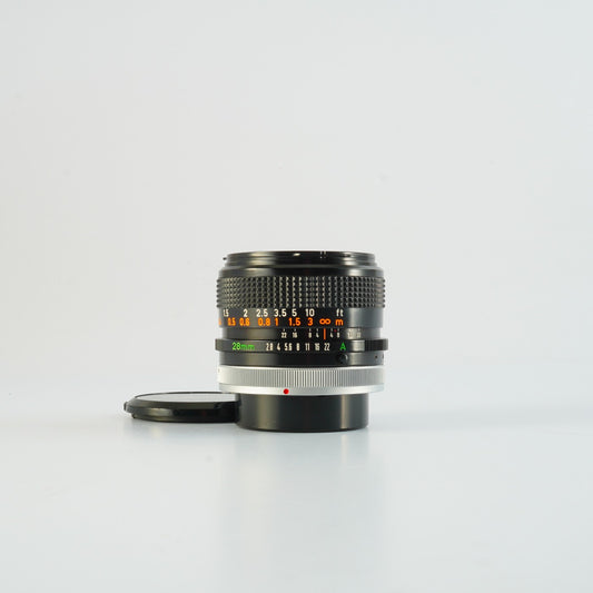 Canon FD 28mm F/2.8 S.C. 単焦点レンズ