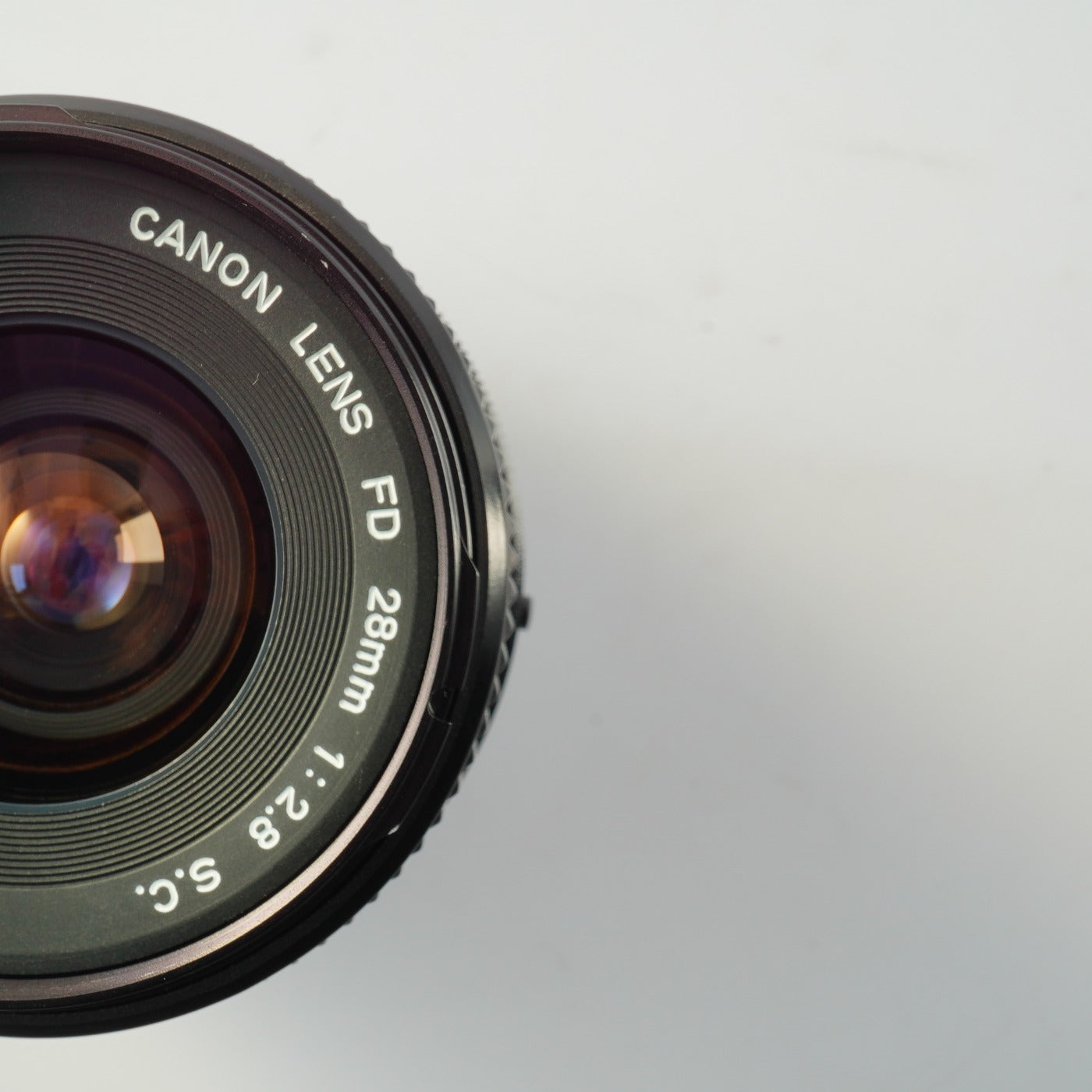 Canon FD 28mm F/2.8 S.C. 単焦点レンズ