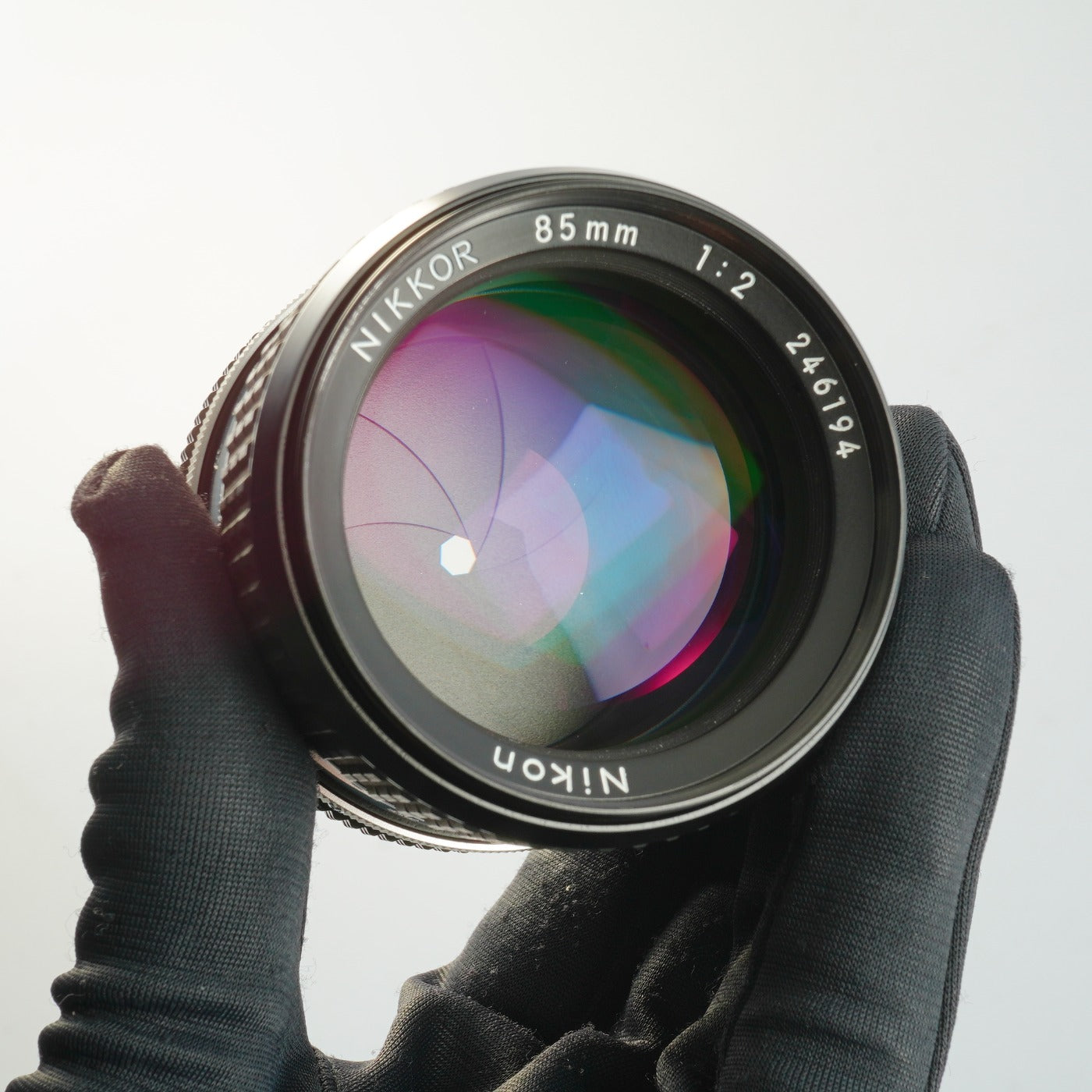 【Serviced】 Nikon Ai NIKKOR 85mm F/2 単焦点レンズ