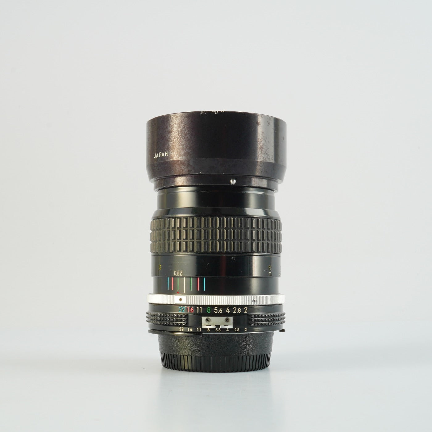 【Serviced】 Nikon Ai NIKKOR 85mm F/2 単焦点レンズ