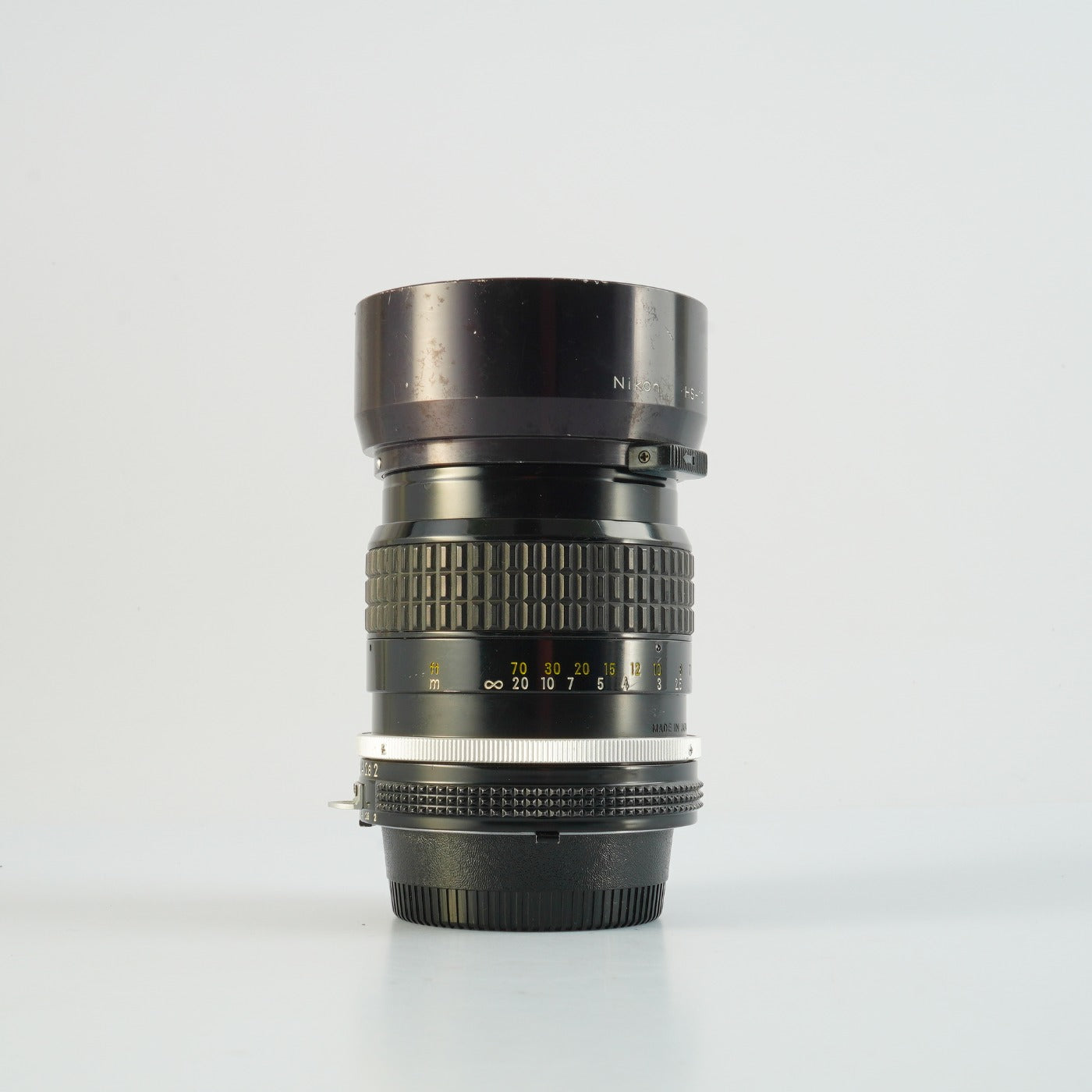 【Serviced】 Nikon Ai NIKKOR 85mm F/2 単焦点レンズ