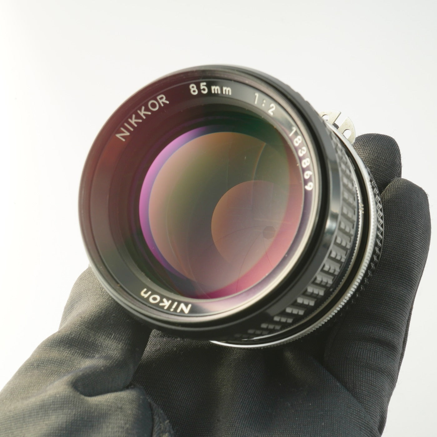 【Serviced】 Nikon Ai NIKKOR 85mm F/2 単焦点レンズ