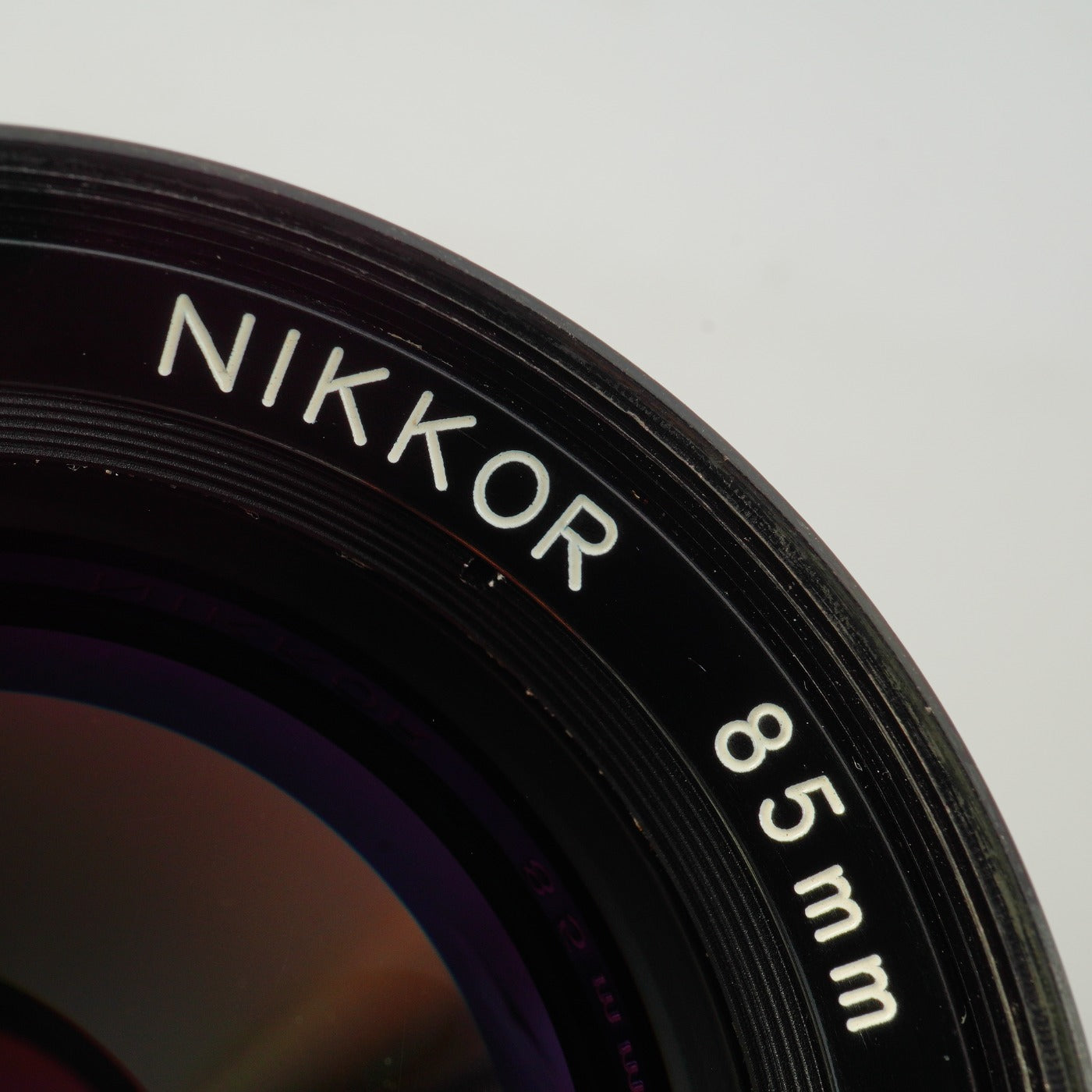 【Serviced】 Nikon Ai NIKKOR 85mm F/2 単焦点レンズ