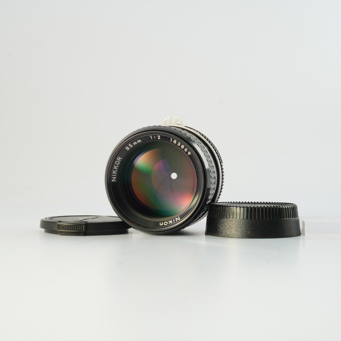 【Serviced】 Nikon Ai NIKKOR 85mm F/2 単焦点レンズ