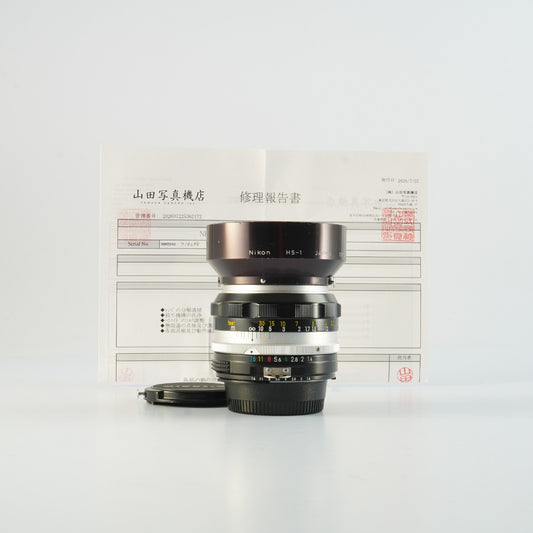 【Serviced】 Nikon Ai改 NIKKOR-S Auto 50mm F/1.4 単焦点レンズ