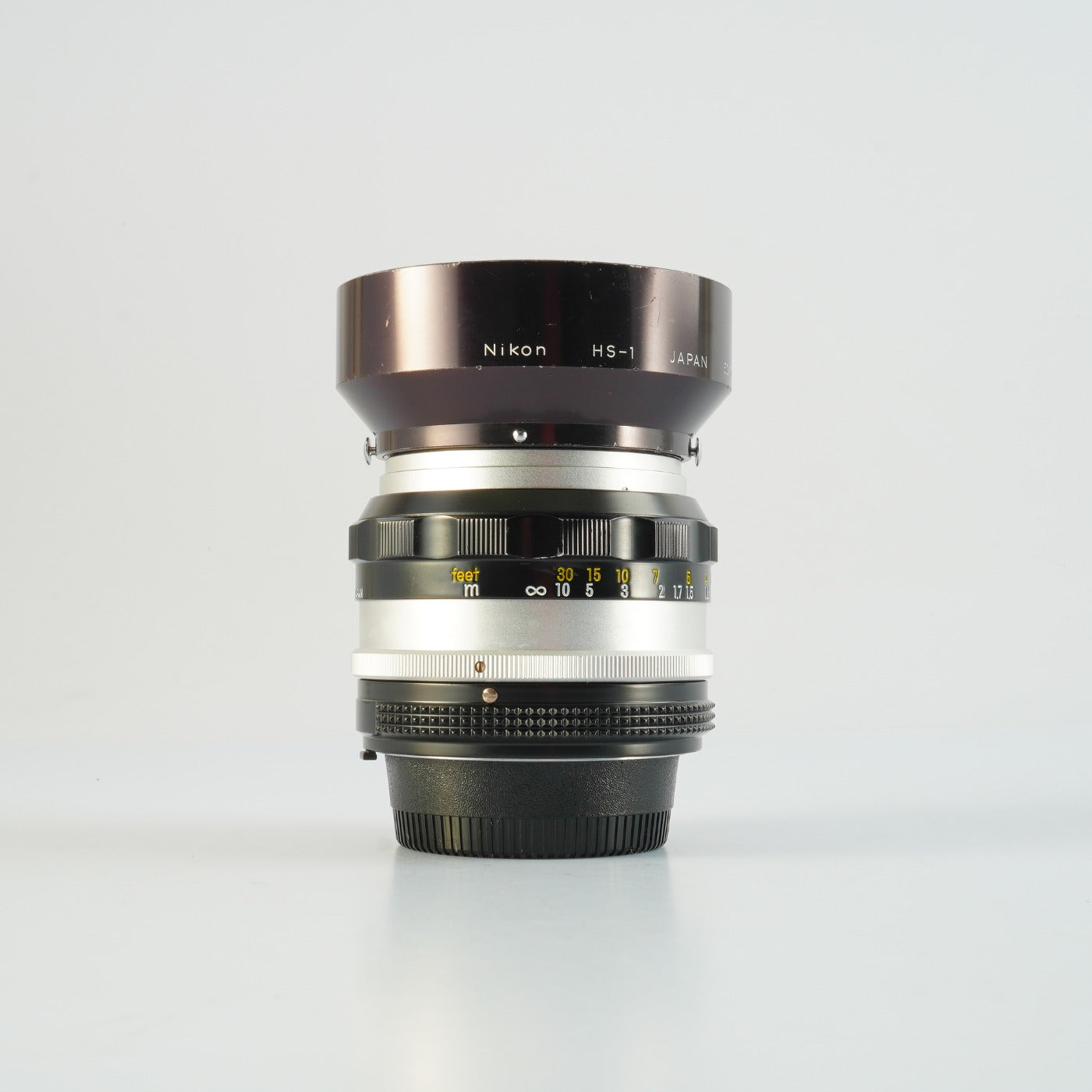 【Serviced】 Nikon Ai改 NIKKOR-S Auto 50mm F/1.4 単焦点レンズ