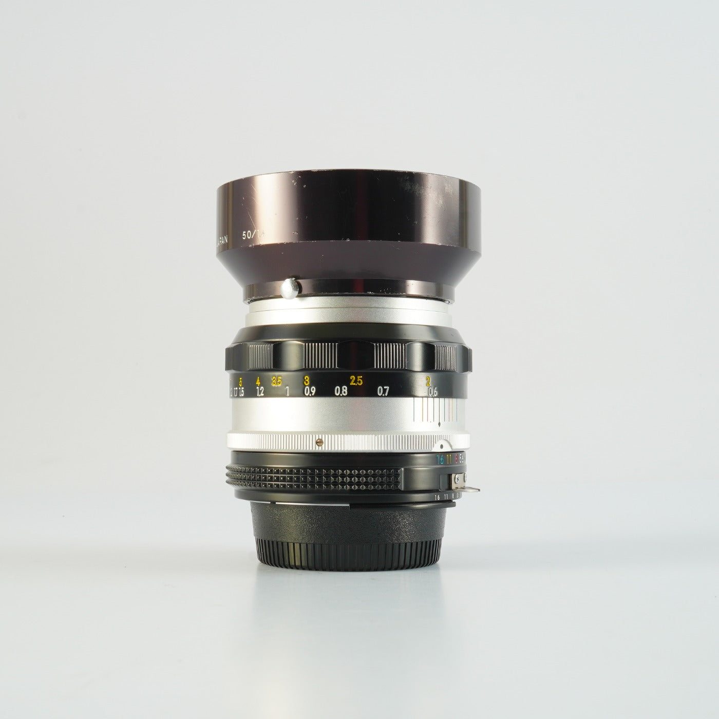 【Serviced】 Nikon Ai改 NIKKOR-S Auto 50mm F/1.4 単焦点レンズ