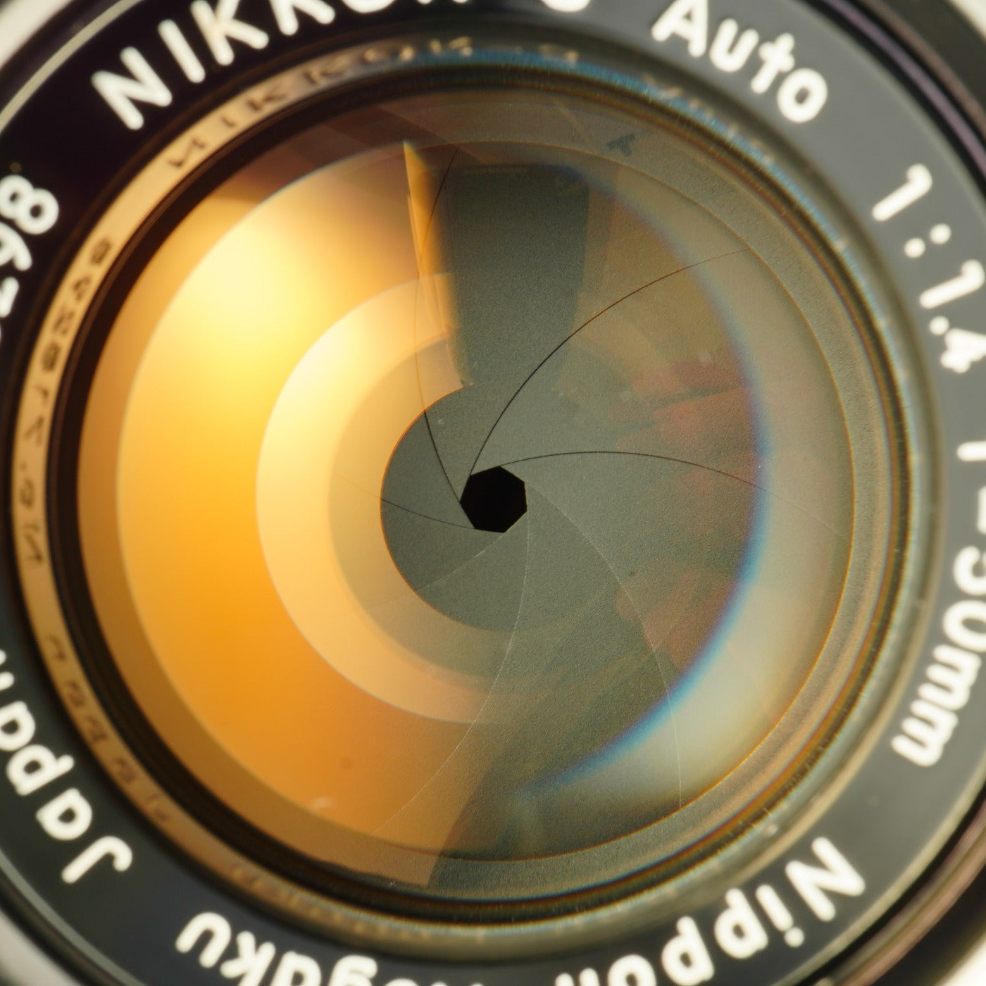 【Serviced】 Nikon Ai改 NIKKOR-S Auto 50mm F/1.4 単焦点レンズ