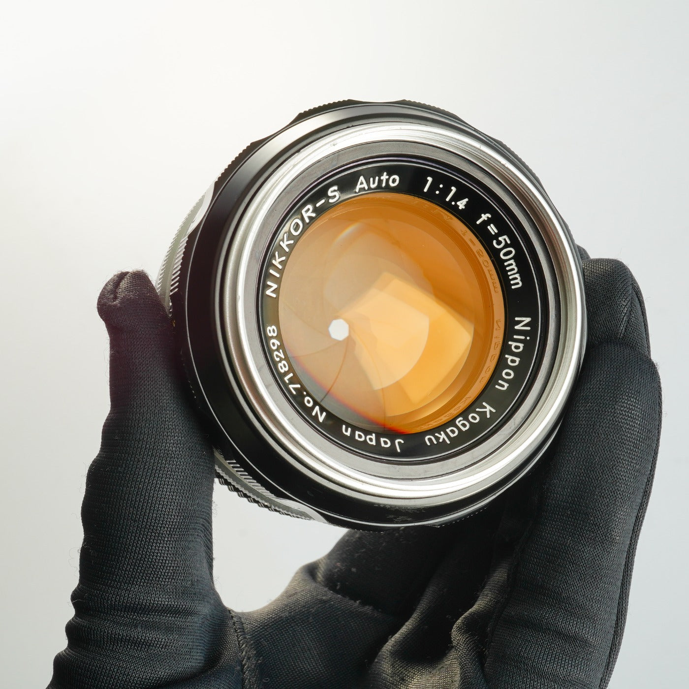 【Serviced】 Nikon Ai改 NIKKOR-S Auto 50mm F/1.4 単焦点レンズ