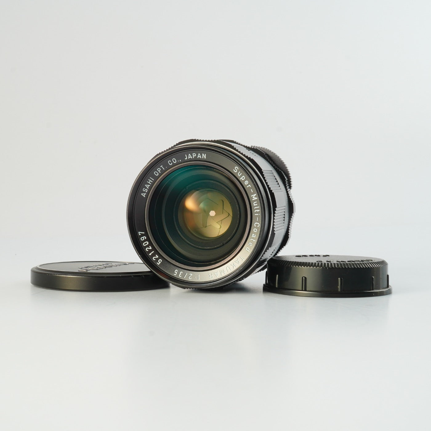 【Serviced】 PENTAX Super-Multi-Coated TAKUMAR 35mm F/2 (M42用) 単焦点レンズ