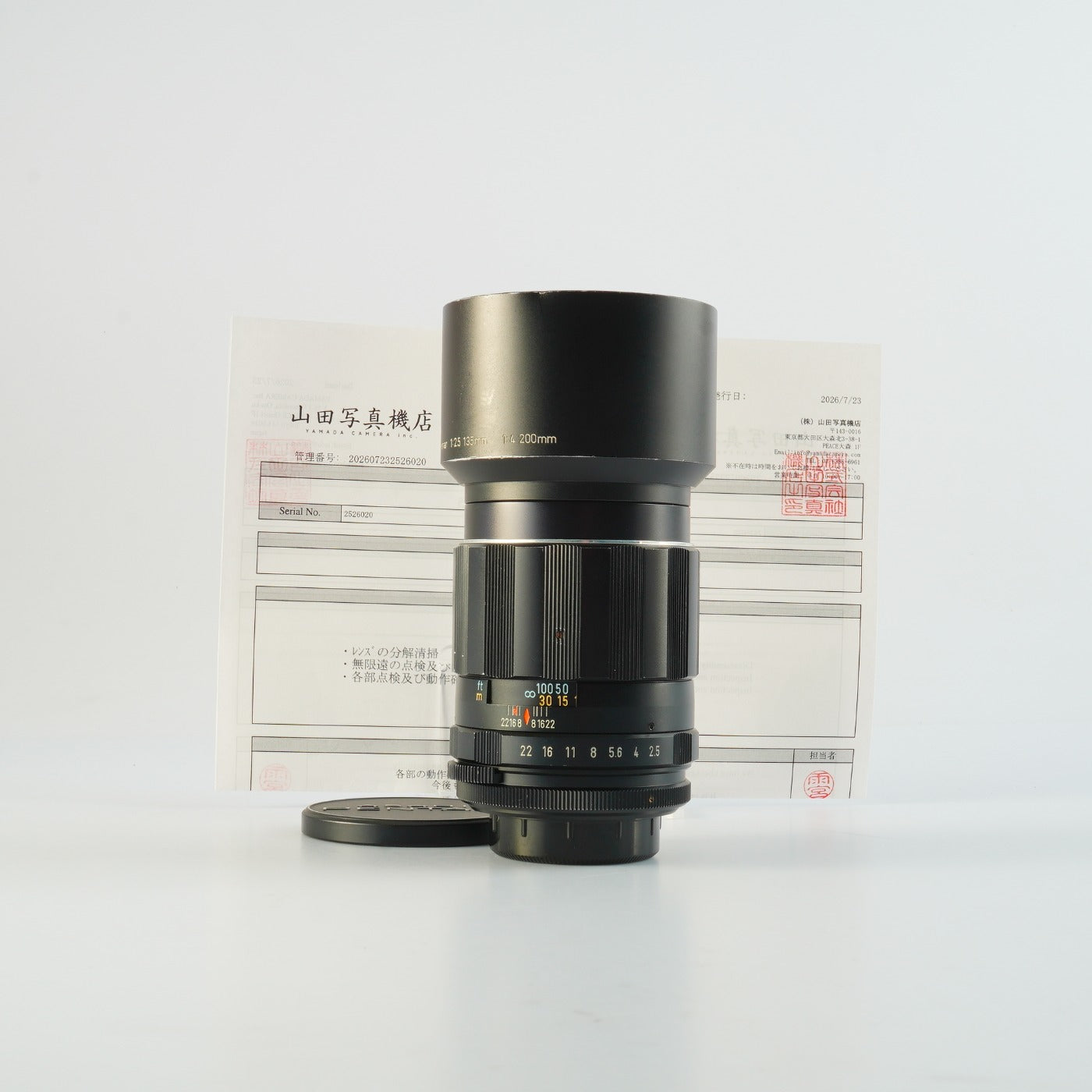 【Serviced】 PENTAX Super Takumar 135mm F/2.5 (M42用) 単焦点レンズ