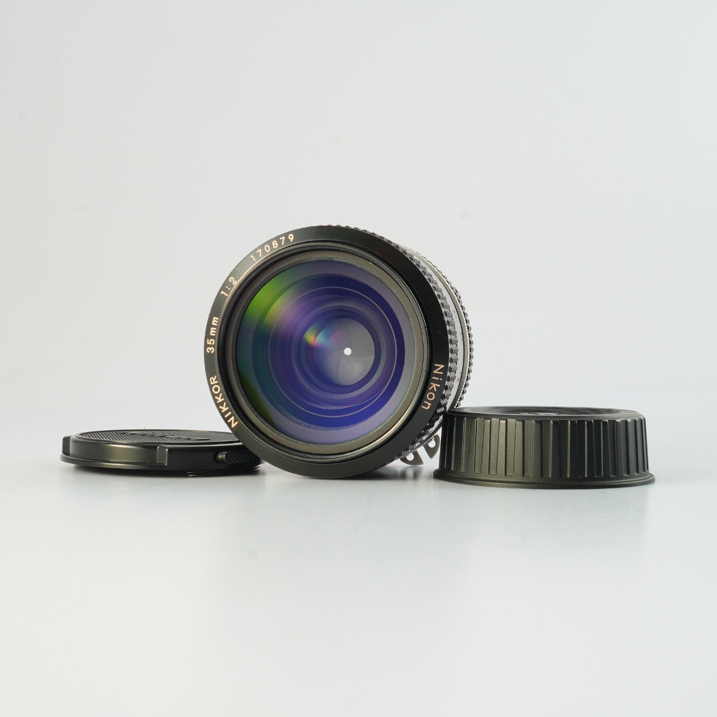 【Serviced】 Nikon Ai Nikkor 35mm F/2 単焦点レンズ