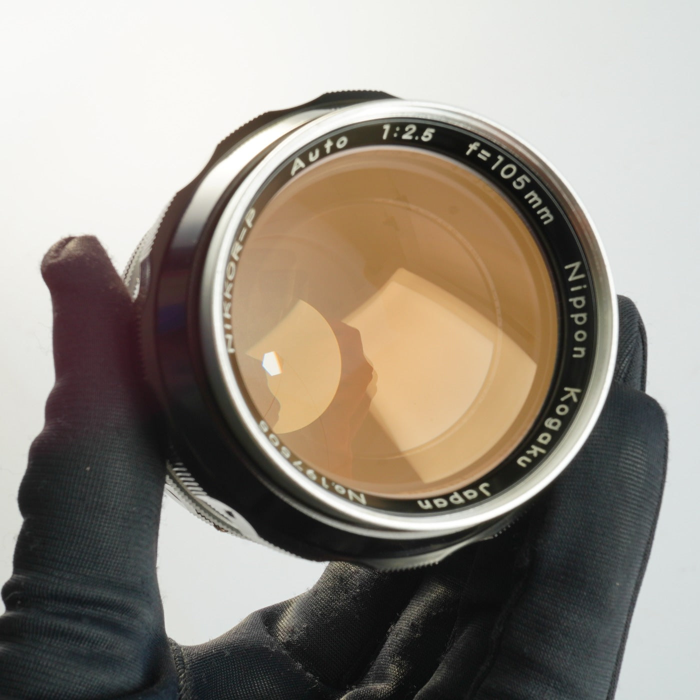【Serviced】 Nikon 非Ai NIKKOR-P Auto 105mm F/2.5 単焦点レンズ