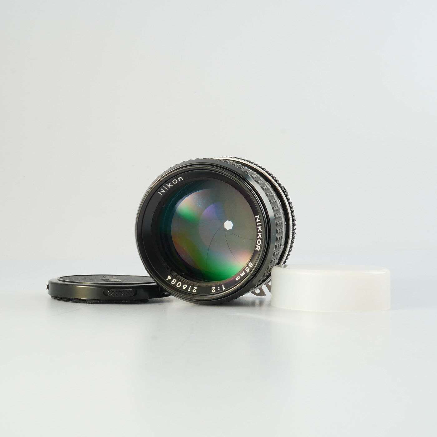 【Serviced】 Nikon Ai NIKKOR 85mm F/2 単焦点レンズ