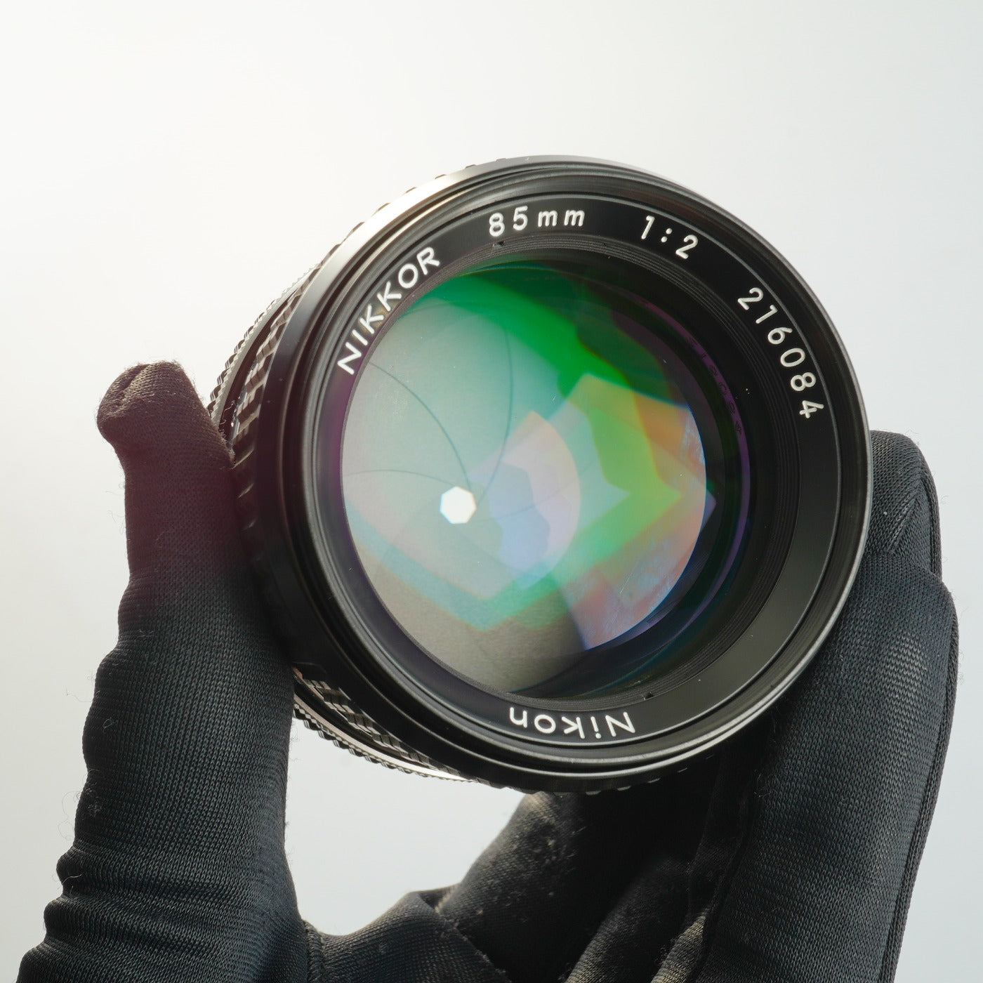 【Serviced】 Nikon Ai NIKKOR 85mm F/2 単焦点レンズ