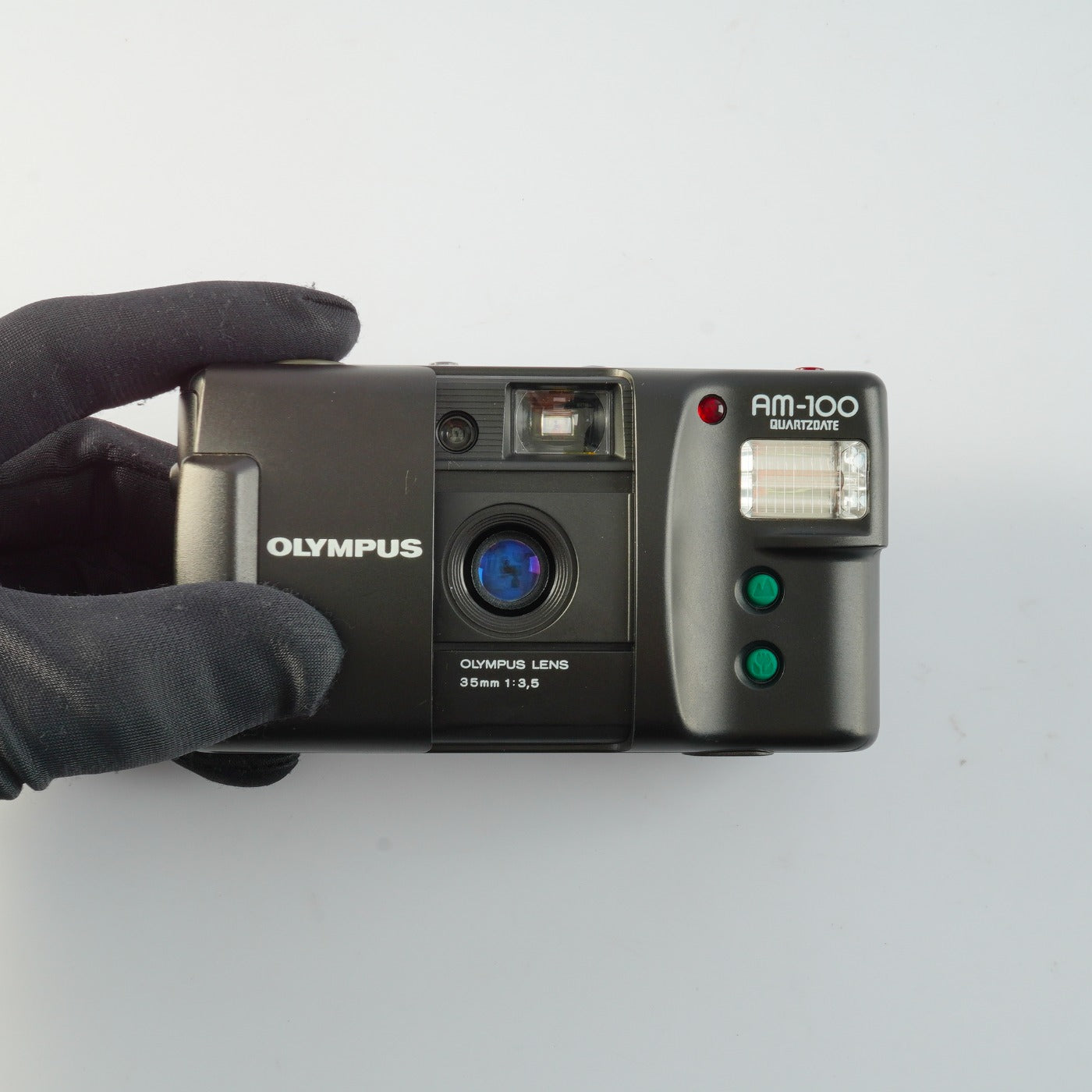 OLYMPUS AM-100 QUARTZDATE 35mm F/3.5 コンパクトフィルムカメラ