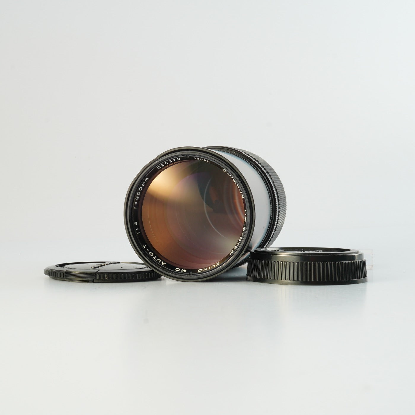 OLYMPUS OM-SYSTEM ZUIKO MC AUTO-T 200mm F/4 単焦点レンズ