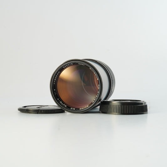 OLYMPUS OM-SYSTEM ZUIKO MC AUTO-T 200mm F/4 単焦点レンズ