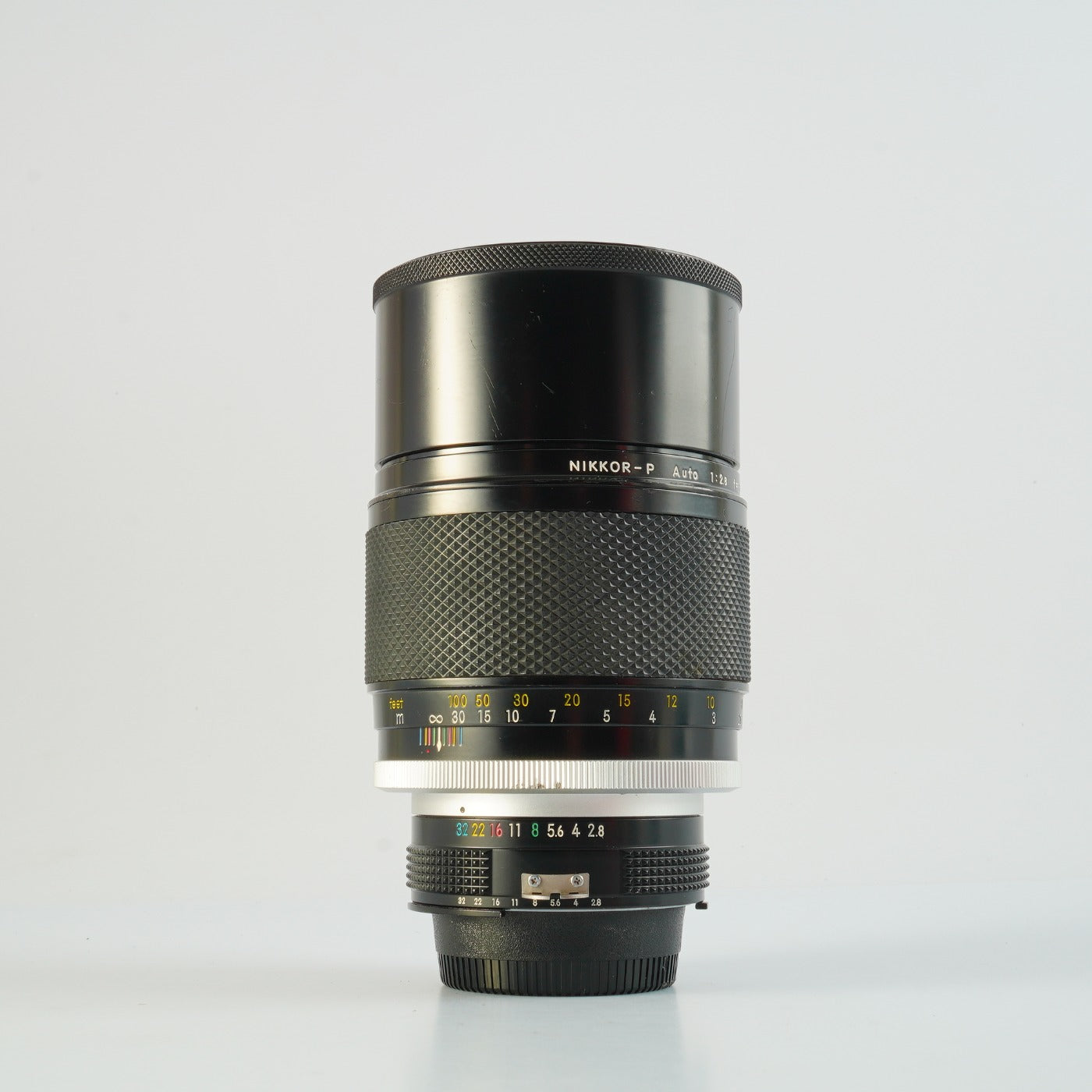 【Serviced】 Nikon Ai改 NIKKOR-P Auto 180mm F/2.8 単焦点レンズ