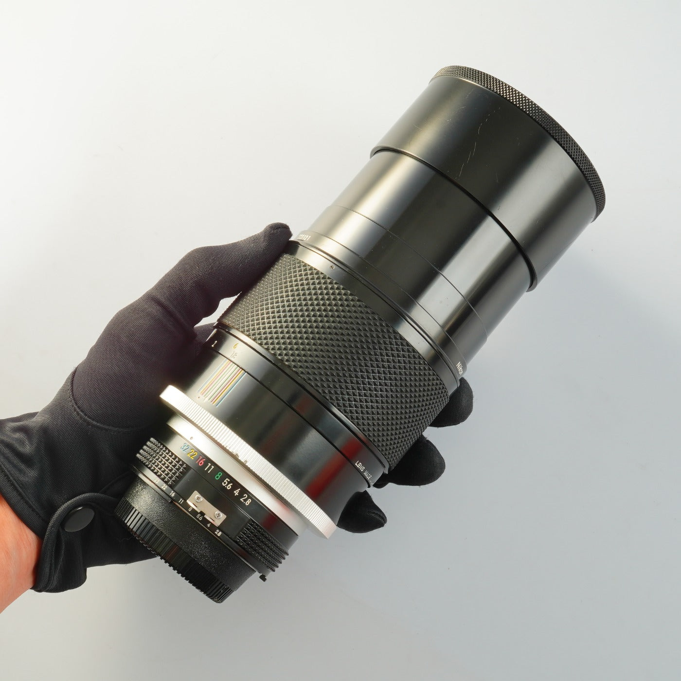 【Serviced】 Nikon Ai改 NIKKOR-P Auto 180mm F/2.8 単焦点レンズ