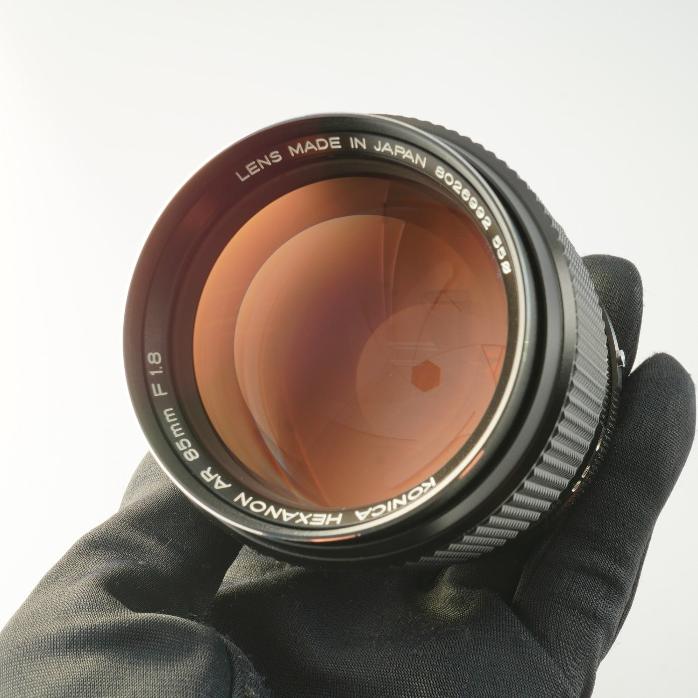 Konica Hexanon AR 85mm F/1.8 単焦点レンズ