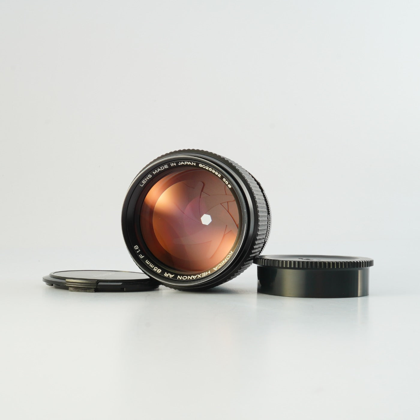 Konica Hexanon AR 85mm F/1.8 単焦点レンズ