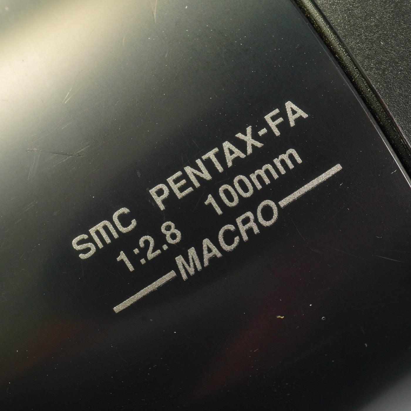 【ジャンク】 SMC PENTAX FA 100mm F/2.8 MACRO (Pentax K用) マクロレンズ